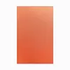 Película Protectora Trasera para Teléfono X6 Universal Roja Piel de Cordero Texturizada Fina Cuero Liso Pantalla Plegable Cobertura Total Pegatina de Película Trasera de Cuero Liso en Relieve