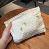 Bolsa portátil de gran capacidad con hilo ligero de Niche Sense, bolsa de gel mediana, bolsa de almacenamiento para el cuidado de la piel, bolsa para lavar mascarillas