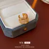 Pinzas para Orejas de Zirconia con Baño de Oro Real de Tres Capas para Mujeres Sin Perforaciones, Pendientes de Moda y Versátiles, Pendientes de Lujo Ligero y de Alta Gama