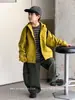 Roupas infantis, calças infantis, calças casuais de trabalho para meninos, estilo primavera/outono, novas calças largas estilo coreano 2026 para crianças maiores, coleção de outono