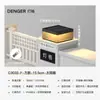 Luminária de coluna solar para exterior, à prova d'água, para jardim, porta ou quintal fechado.