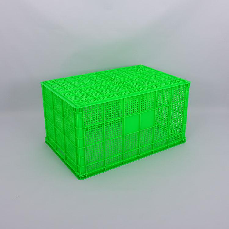 塑料加大号绿色周转筐一米型塑胶绿色周转筐 大号加厚