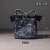 Erya Serie Tie-Dye Engrosada Bolsa de Almacenamiento de Tela para Viaje para Tetera, Taza para Compartir, Taza de Té, Bolsa de Tela, Tapete de Té, Juego de Té, Portátil