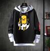 Moletom com Capuz Gudetama Anime Transfronteiriço Roupas para Adolescentes Jaqueta Hoodie Dropshipping