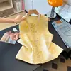 De calidad garantizada, rejuvenecedor, nuevo estilo étnico mejorado de estilo chino, bordado de cuentas tridimensional, jacquard, femenino, chaleco tradicional de estilo chino