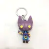 Popular Anime Dragon Ball Z Llavero de Silicona Periférico Dragon Ball Super Universo Lindo Colgante Accesorios Goku