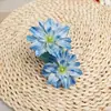 Simulación Flores de Begonia Impresas en 3D DIY Tela de Seda Flores Artificiales Adorno para el Cabello Pasador Paquete de Materiales de Flores Adornos Pequeños para Fotografía del Hogar