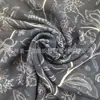 Tecido Tie-Dye Chiffon Plano 24 Fios 70g Leve Respirável 100% Poliéster Tecido Estampado para Vestidos e Roupas