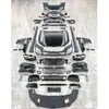 Adecuado para Serie 7 G12 Modelo Antiguo Modificado a Modelo Nuevo Deportivo G12 Kit de Carrocería Modelo Tardío Ensamblaje de Parachoques Delantero Faros Delanteros y Traseros
