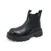 Botas de Hombre Estilo Británico de Caña Alta para Motocicleta Botas de Moda para Hombre 2025 Nuevas Transfronterizas Otoño e Invierno Nuevas Botas de Cuero para el Trabajo