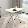 Mesa Dobrável, Mesa de Jantar Simples Doméstica, Mesa Pequena para Comer, Casa de Aluguel, Escrivaninha de Estudante, Mesa Quadrada Pequena Simples, Barraca de Rua