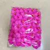 Cabeças de Flores de Hibisco Artificiais Mais Vendidas no Exterior de Fabricantes, Flores Havaianas em Gradiente Multicor, Adereços para Fotos de Férias na Praia, Acessórios de Cabeça com Flores