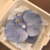 Horquilla de estilo chino con forma de mariposa, orquídea y flores, para primavera y verano, ideal para viajes, vacaciones y fotografía, accesorios para el cabello para mujer.