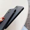 Funda para Teléfono OPPO Reno6789PRO Cobertura Total Lente K9S Simple Negro Mate R15 Funda Suave Borde Recto