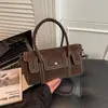 Bolsa Almofada Retro de Design de Nicho para Mulheres 2026 Nova Bolsa de Ombro Transversal de Inverno de Alta Qualidade Bolsa de Mão