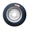 Carretilla Eléctrica para Cenizas de Obra Carro para Ladrillos 300-8 400-8 Llanta Sólida 250X75 Volante
