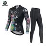 XINTOWN Roupa Simples de Bicicleta para Outono Novas Roupas de Ciclismo Roupas de Ciclismo Femininas de Outono Roupa Longa