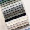 Hilo de bucle blanco puro, disponible de fábrica, como alternativa a la tela de lino para muebles de peluche, muñecas, cojines de sofá, bolsos y prendas de vestir.
