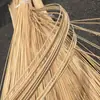 Estudante DIY Lição de Casa Artesanal Tiras de Bambu Materiais para Tecelagem de Bambu Tiras Finas de Bambu Pele de Bambu Tecelagem de Bambu Jardinagem Arte com Flores Tecelagem de Bambu