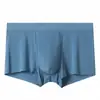 Ropa interior de Modal Roja para Hombre para el Año de Nacimiento, Cumpleaños, Boda, Festiva, Color Sólido, Calzoncillos tipo bóxer, Una pieza, Envío directo