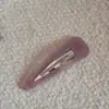 Pinza para el Cabello de Acetato Color Caramelo en Forma de Gota de Agua, de Alta Gama, Simple, Versátil Pinza para Flequillo, Pinza Lateral, Pasador, Accesorio para el Cabello