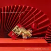 Llavero de oro puro flor de dinero, pequeño colgante para teléfonos móviles y bolsos, artículo decorativo, regalo promocional para transmisiones en vivo de negocios, recuerdo