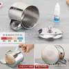 Vaso Infantil 304 de Acero Inoxidable para Agua con Tapa Vaso para Beber Doméstico Tarro para Leche o Té Jardín de Niños Resistencia a Altas Temperaturas
