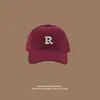 Gorra Rosa con Lazo para Mujer, Linda Gorra de Béisbol Coreana, Nueva Gorra de Visera Suave, Gorra Pequeña Protectora del Sol que Muestra la Cara