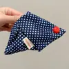 Novo prendedor de cabelo triângulo de tecido 2026, presilha tubarão estampa de leopardo retrô, prendedor de cabelo volumoso para a parte de trás da cabeça, acessório de cabelo fofo