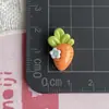 Flores Mini Nuevas con Hojas, Zanahorias, Verduras, Pequeños Accesorios de Resina, Fundas para Teléfono Móvil, Hebillas para Zapatos, Materiales para Joyería de Uñas