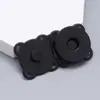 Flor de Ameixa Colorida Fivela Magnética Escondida Bolsas de Couro Botão de Pressão Invisível Fivela Magnética Costurada à Mão Botão de Pressão para Roupas Botão