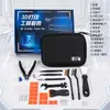 Conjunto de Ferramentas para Modelo de Impressão 3D Caixa de Presente, Trimmer, Remoção de Suporte, Polimento e Limpeza, Ferramentas Auxiliares Manuais DIY