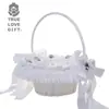 Amor casamento Pérola Strass laço grande cesta de flores de noiva boutique cesta de flores de casamento casamento suprimentos de casamento