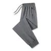 Pantalones casuales para hombre, talla grande, pantalones casuales de comercio exterior transfronterizo, pantalones joggers de pierna recta, pantalones largos de color liso, pantalones deportivos, pantalones deportivos para estudiantes