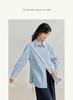 Camisa informal con protección solar UPF100 de Inmi Manman para mujer, novedad de verano 2024, camisa ajustada de manga larga