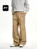 Pantalones Largos Retro Simples de Estilo Granero para Hombre y Mujer, Modernos, Holgados, Adelgazantes, Pierna Ancha