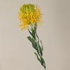 Almohadilla de aguja de sol artificial, flor para decoración del hogar, decoración floral para bodas, accesorios de fotografía de flores falsas, venta al por mayor, arreglo floral, paisaje