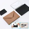 Sobres Engomados Vintage de Papel Kraft/Blanco y Negro para Tarjetas de Felicitación, Postales, Bolsas de Papel de Almacenamiento, Material de Papel Adecuado para Enviar por Correo