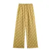 Artículo Caliente Transfronterizo de AliExpress 2026 Primavera Nuevo Blazer con Estampado de Moda para Mujer + Pantalones con Estampado