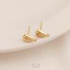 Pendientes colgantes con forma de gota de agua en forma de corazón con retención de color oro americano de 14 quilates, pendientes hechos a mano, joyería, accesorios para pendientes