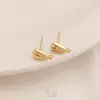 Brincos Pendentes DIY Handmade de Coração e Gota D'água Americanos 14K Preenchidos com Ouro, Conservam a Cor, Acessórios para Orelha