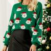Comércio exterior Europa e Estados Unidos outono e inverno roupas de Natal suéter de velho suéter pulôver feminino suéter de Natal XX0279