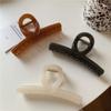 Minimalista Elegante Grab Clip All-match Hair Grab Disc Grampo de Cabelo Advanced Sense Grampo de Cabelo Back Head Shark Clip Acessórios para o Cabelo Novo Estilo Mulheres