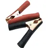 Venta directa clip de cocodrilo grande chapado en cobre clip de batería 100A clip de batería de coche exterior completamente recubierto 90 mm de largo