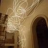 Lámpara de Araña de Ingeniería No Estándar Juego Completo de Lámparas Hotel Casa Departamento de Ventas Mesa de Arena Led Acrílico Luminoso Recogida de Gran Altura