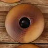 Botones de Fruta Natural con Bordes Redondos Gruesos, Accesorios de Alta Gama, Diseño Versátil, Chaqueta de Estilo Artístico