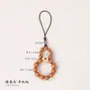 Cadena para Teléfono de Boj y Sándalo de 6/8mm, Correa para Teléfono de Sándalo, Colgante de Palosanto/Ébano/Sándalo Verde/Sándalo Dorado