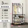 Perchero para Dormitorio de Residencia Estudiantil, Perchero Multifuncional Simple para Uso Doméstico, Estante de Almacenamiento con Bolsa de Montaje, Zapatero Simple de Pie