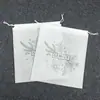 Bolsas de cordón no tejidas con impresión personalizada para zapatos y pantuflas, Bolsas de almacenamiento a prueba de polvo, Bolsas de cordón no tejidas hechas a medida para muebles