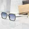 Óculos de Sol Unisex Admiral Cross-Border Light Luxury Estilo Japonês Feitos à Mão J-Yahe Metal Resistente Óculos de Sol Tendência para Férias com Proteção Solar